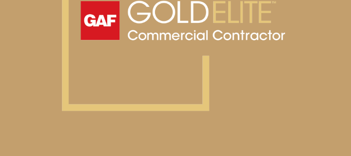 "GAF Gold Elite Commercial Contractor"